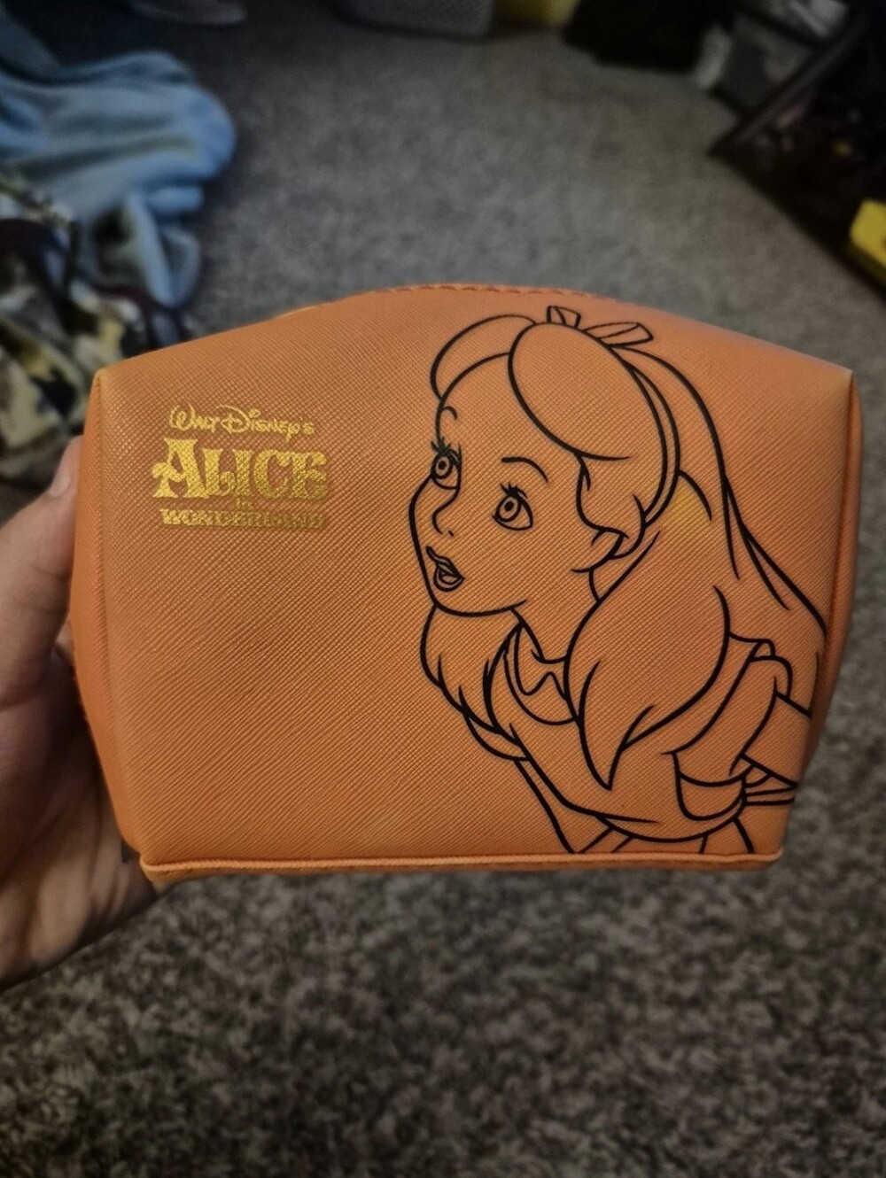 Disney alice in wonderland pouch
